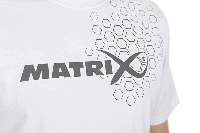 Matrix Hex Print T-Shirt (White)