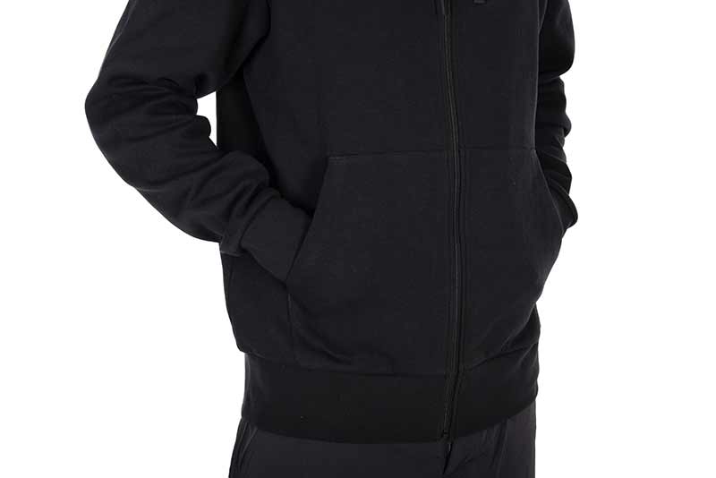 Matrix Stealth Zipped Hoody – Black