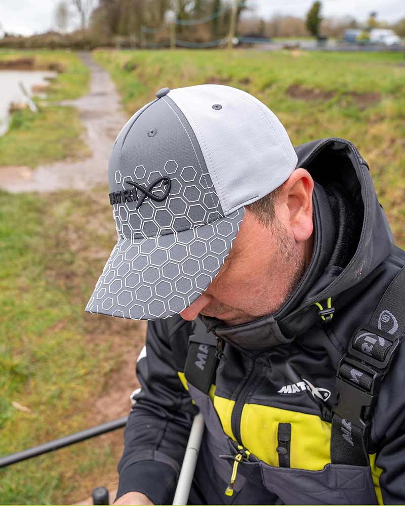 Matrix Hex Print Cap (Grey)