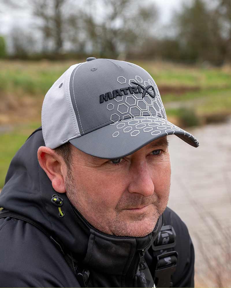 Matrix Hex Print Cap (Grey)