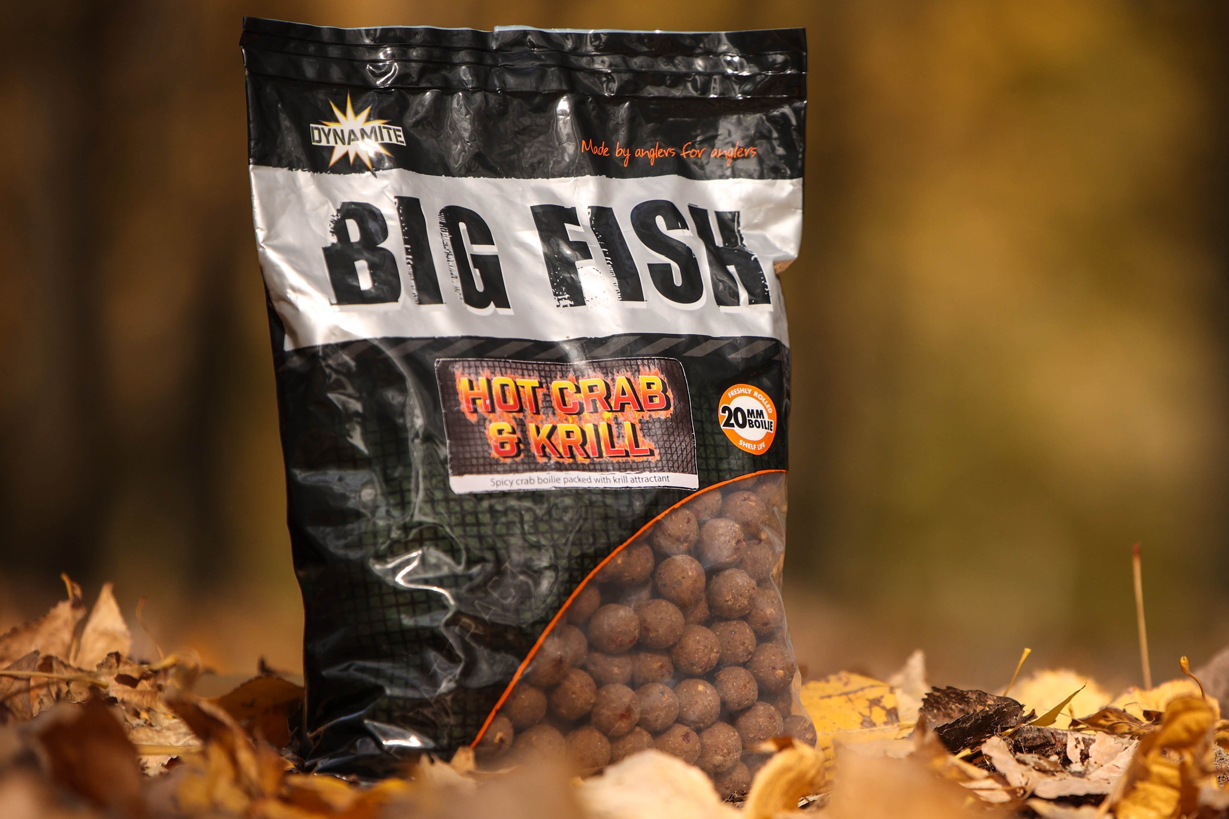 Hot Crab & Krill - 26mm Boilie 1kg