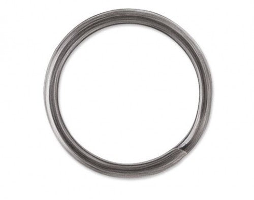 Inel despicat nr. 1 black nickel 10 buc/pachet (x 6 pachete)