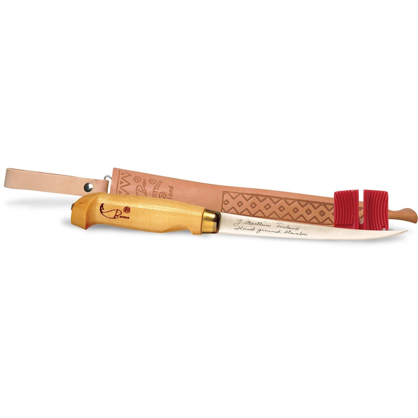 Marttiini cutit pentru filetat 10 cm + ascutitoare