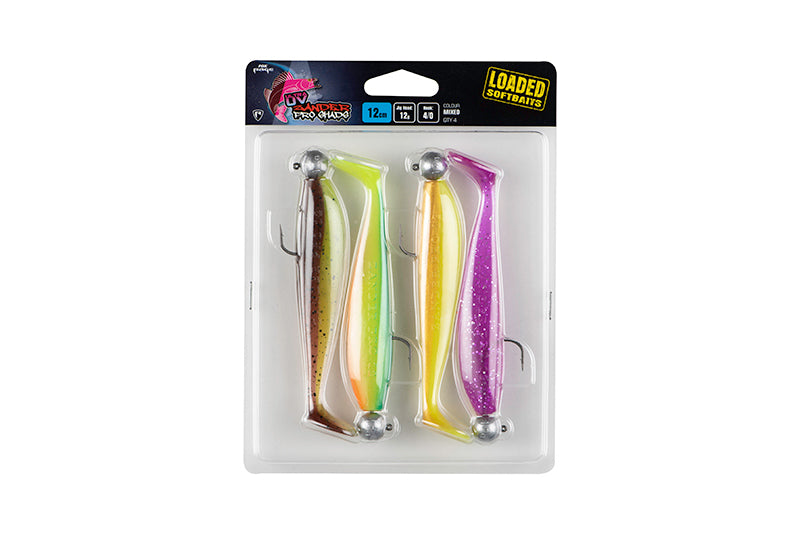 Fox Rage Ultra UV Zander Pro Shad Loaded Lure Packs