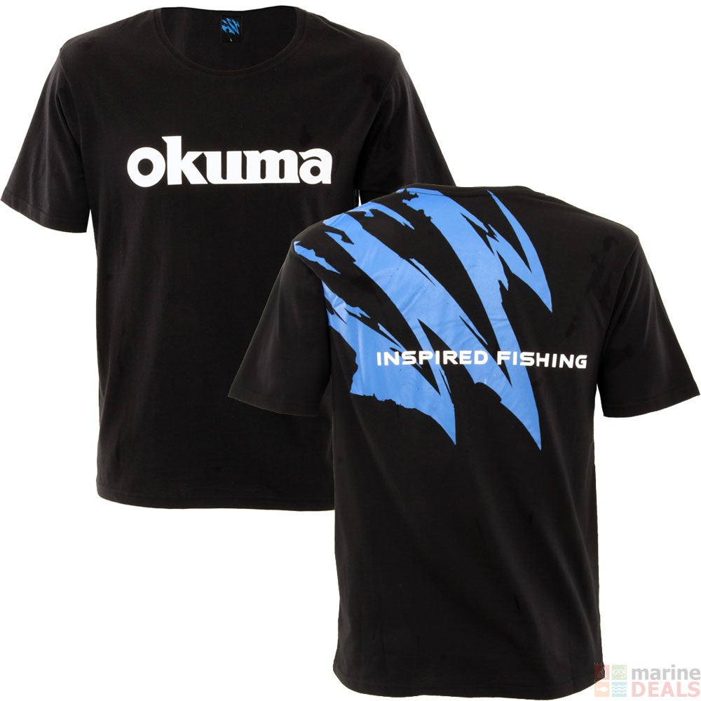 OKUMA BLACK MOTIF SHIRT (tricou) XXL