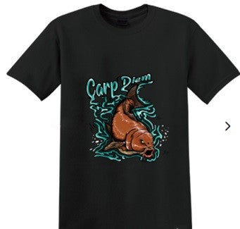 OKUMA T-SHIRT CARP BLACK (tricou) L