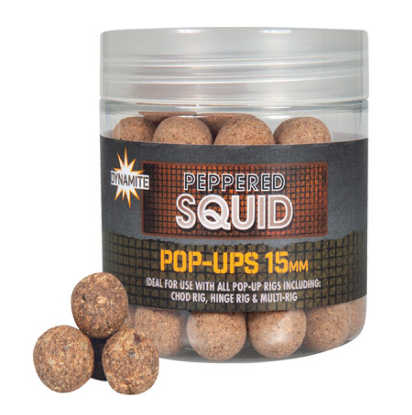 Peppered Squid Foodbait Pop-Ups 15mm