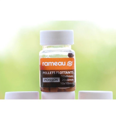 Rameau pelte flotante culoare maro / aroma peste (6/8/10mm)