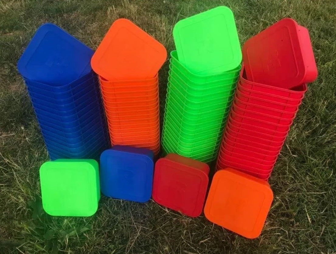 Ringer bait box orange