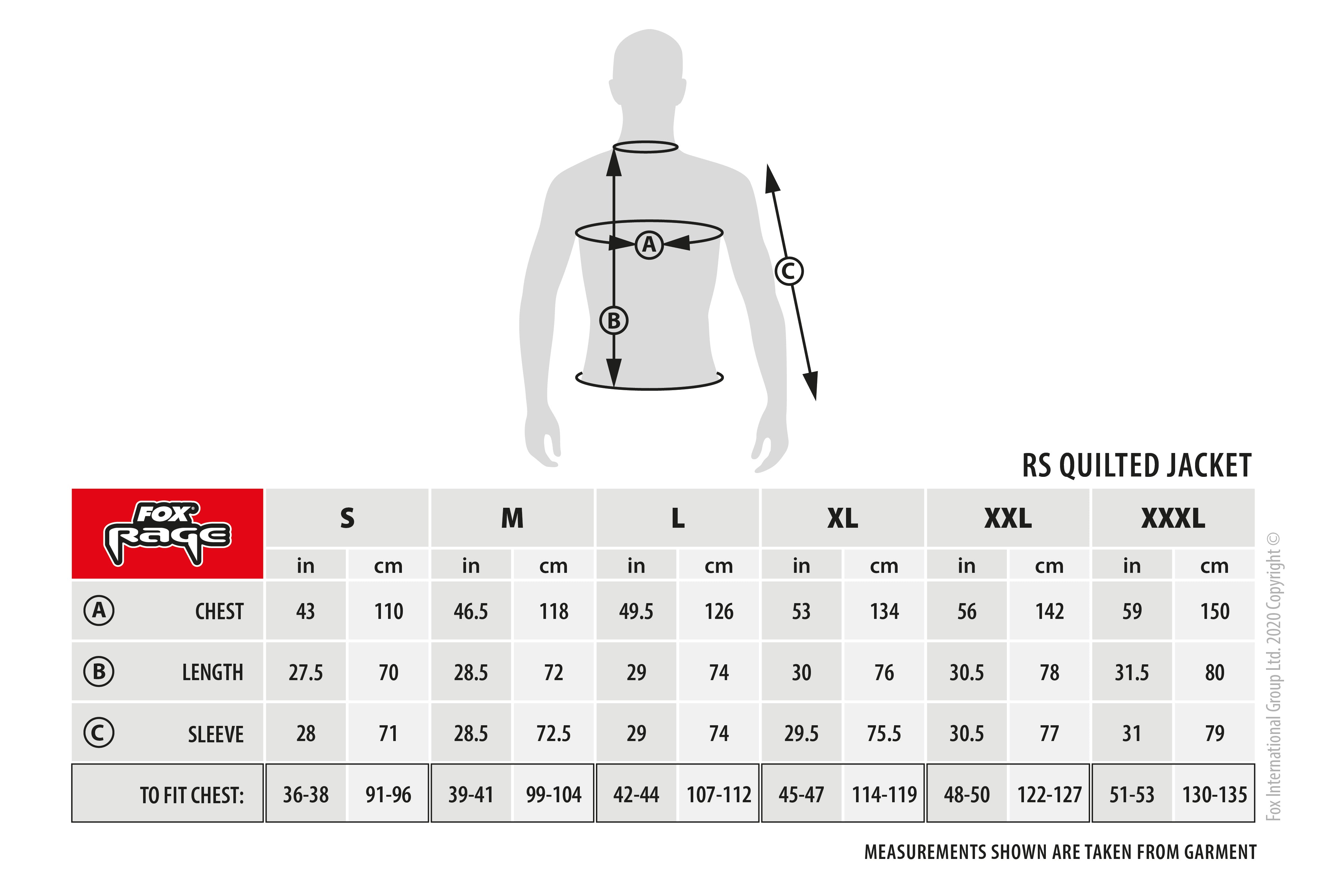 Fox Rage Rip Stop Quilted Jacket