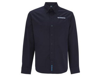 SHIMANO SOLID SHIRT NAVY M