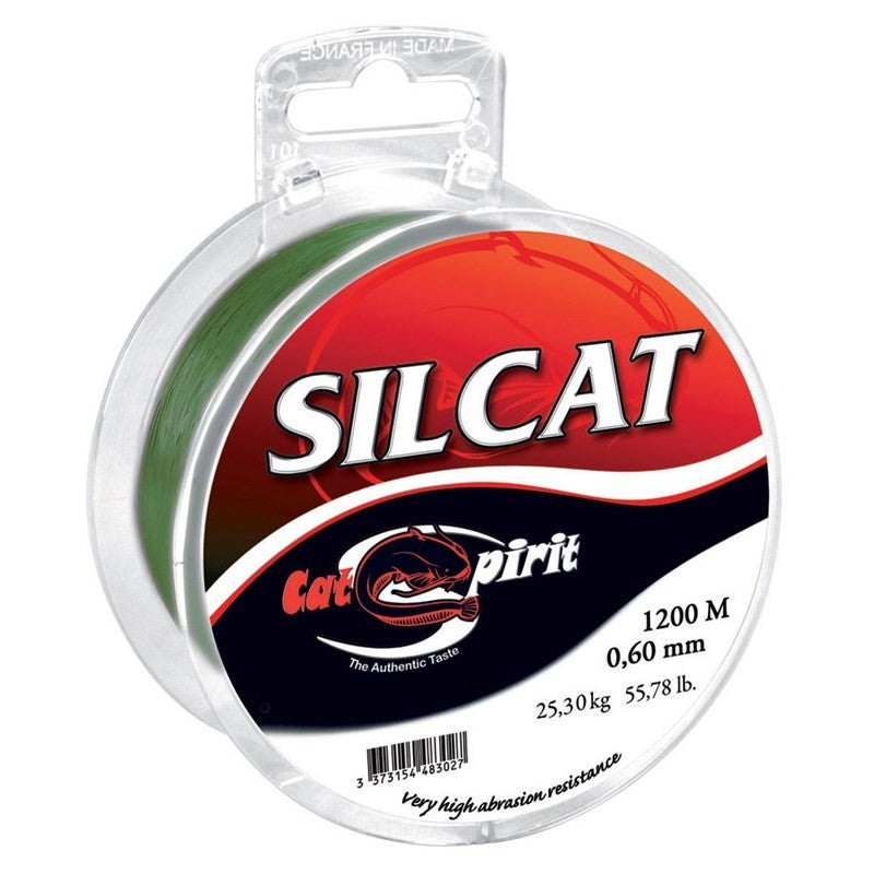 SILCAT monofilament 29,1kg 0,70 mm 250m verde inchis