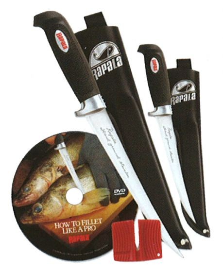 Soft Grip Fillet Knife Combo