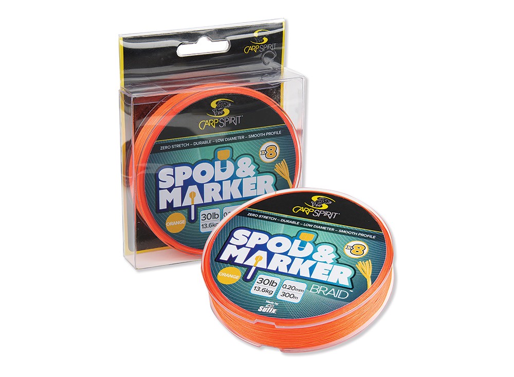 SPOD AND MARKER BRAID 300M 0,20MM 30LB ORANGE
