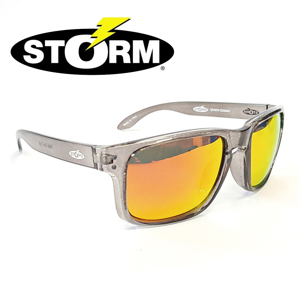 Storm Wildeye Seabass ochelari de soare red - black cristal
