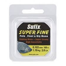 SUPER FINE 100M +PVC 0.16MM /5LB/CRYSTAL CLEAR