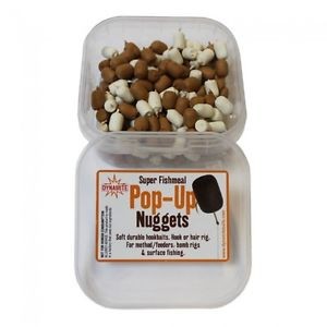 Super Fishmeal Pop-Up pellets WHITE/BROWN cutie