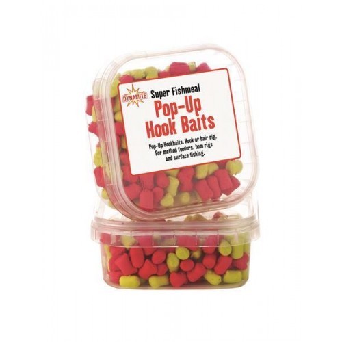 Super Fishmeal Pop-Up pellets YELLOW/RED cutie