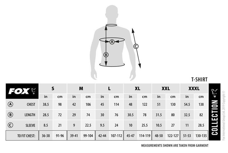 Fox Collection T Black & Orange