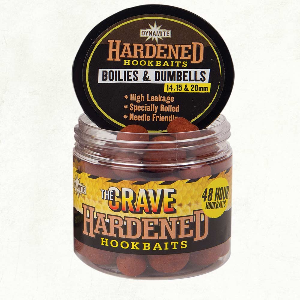 The Crave Hardened Hook Baits Dumbells & Boilies