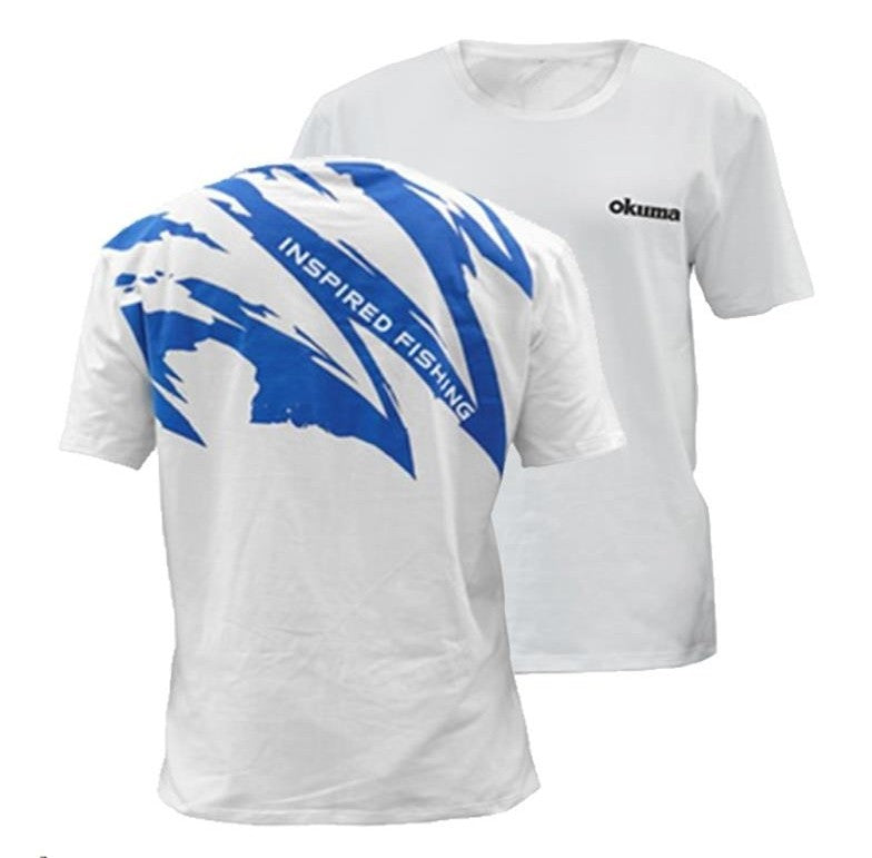 TRICOU OKUMA MOTIF WHITE