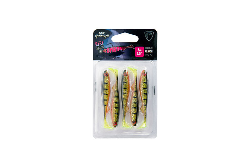 Fox Rage Ultra UV Slick Shad Single Colour Packs