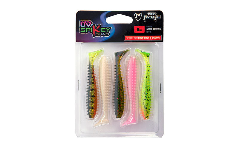 Fox Rage Ultra UV Mixed Colour Lure Packs