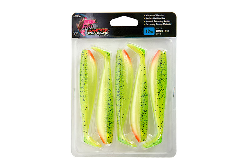 Fox Rage Ultra UV Zander Pro Shad Single Colour Packs