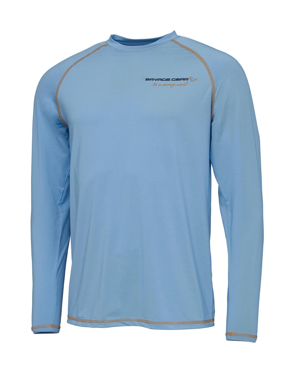 TRICOU AQUA UV LONG SLEEVE TEE BONNIE BLUE MAR.S