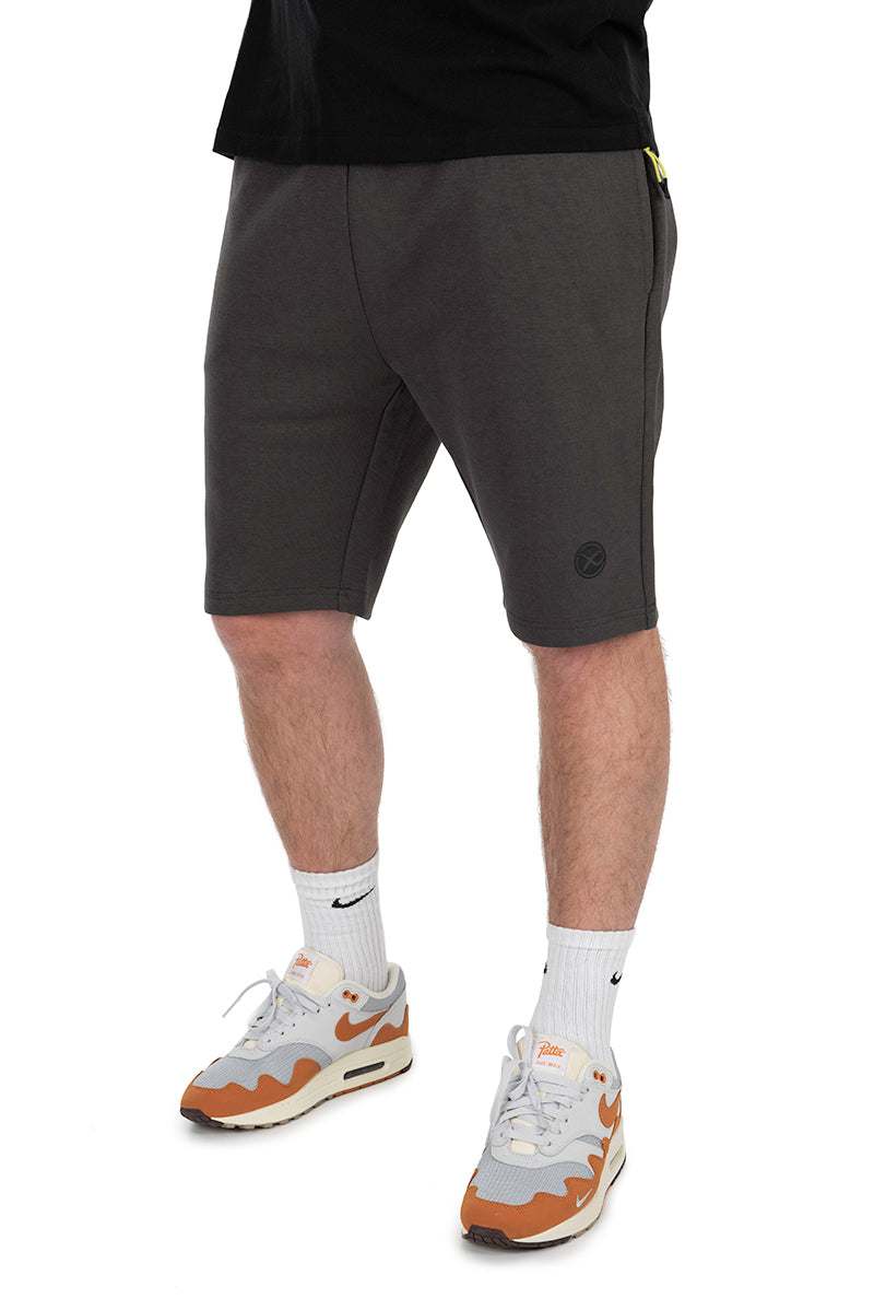 Matrix Black Edition Jogger Shorts (Dark Grey / Lime)