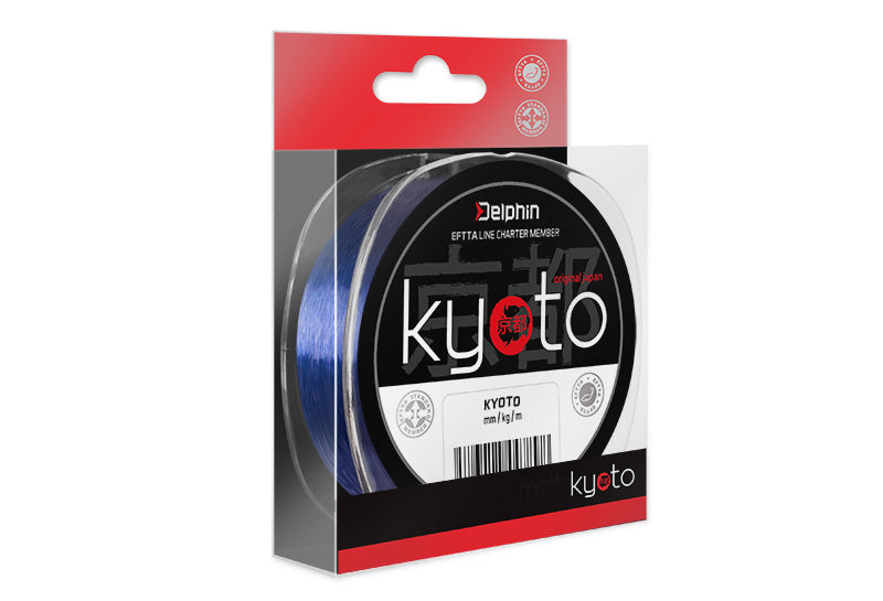 Monofilament Delphin KYOTO albastru 0,181mm 3,0kg 300m