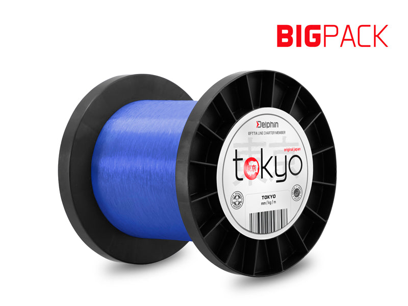 Monofilament Delphin TOKYO albastru 0,261mm 5,4kg 7200m