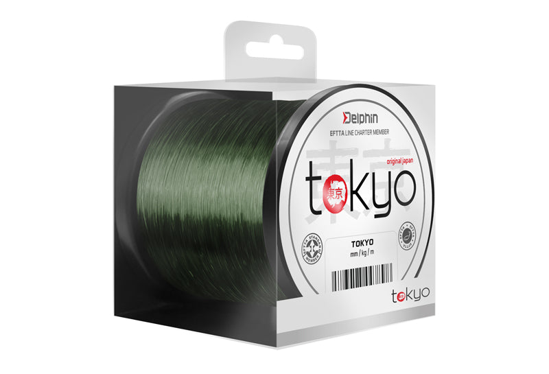 Monofilament Delphin TOKYO verde 0,33mm 8,2kg 600m