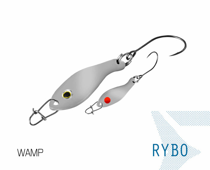 Lingurita oscilanta Delphin RYBO 0.5g WAMP Hook #8 Snap 00