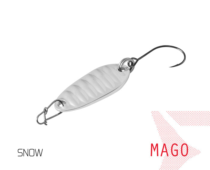 Lingurita oscilanta Delphin MAGO 2g NIGHT Hook #8 Snap 00