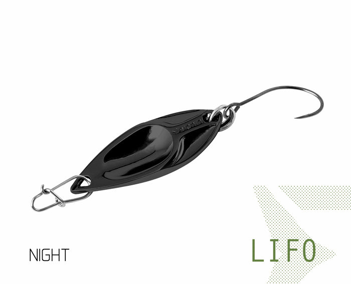Lingurita oscilanta Delphin LIFO 2.5g NEON Hook #8 Snap 00