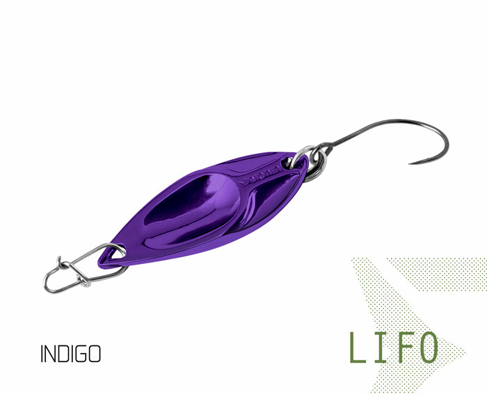 Lingurita oscilanta Delphin LIFO 2.5g TROUT Hook #8 Snap 00