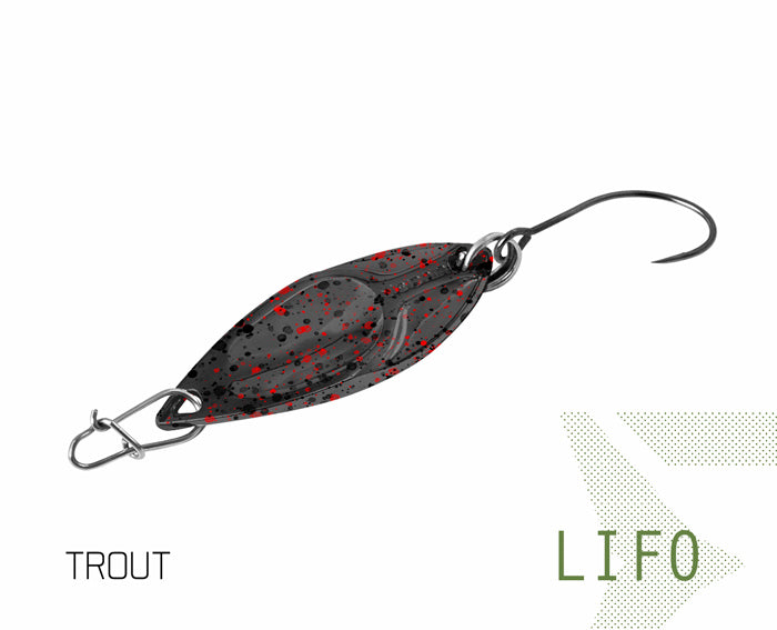Lingurita oscilanta Delphin LIFO 2.5g WAMP Hook #8 Snap 00