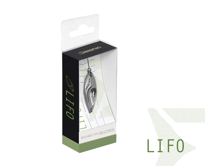 Lingurita oscilanta Delphin LIFO 2.5g WAMP Hook #8 Snap 00