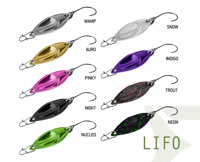 Lingurita oscilanta Delphin LIFO 5g NUCLEO hook #8