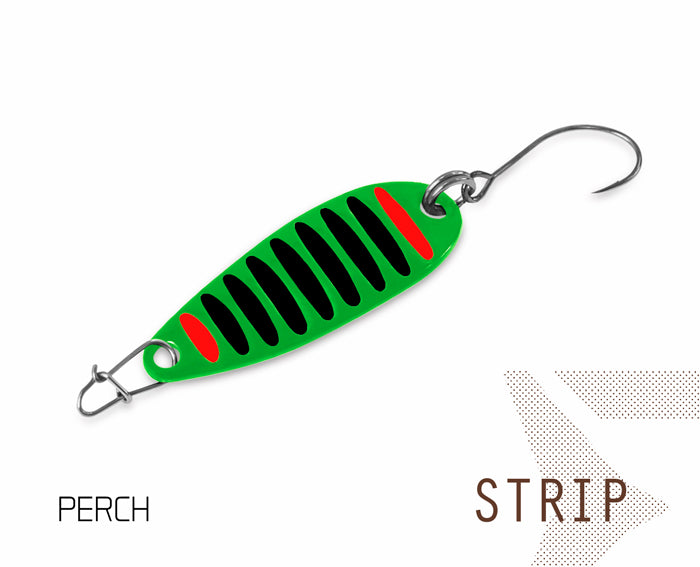 Lingurita oscilanta Delphin STRIP 2g ZEBRA Hook #8 Snap 00