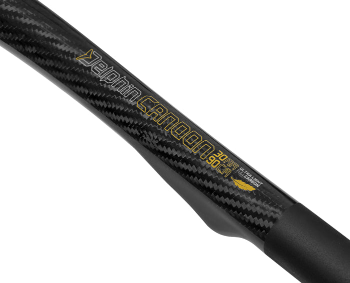 Baston de nădire carbon Delphin CANOON UL 30mm 90cm
