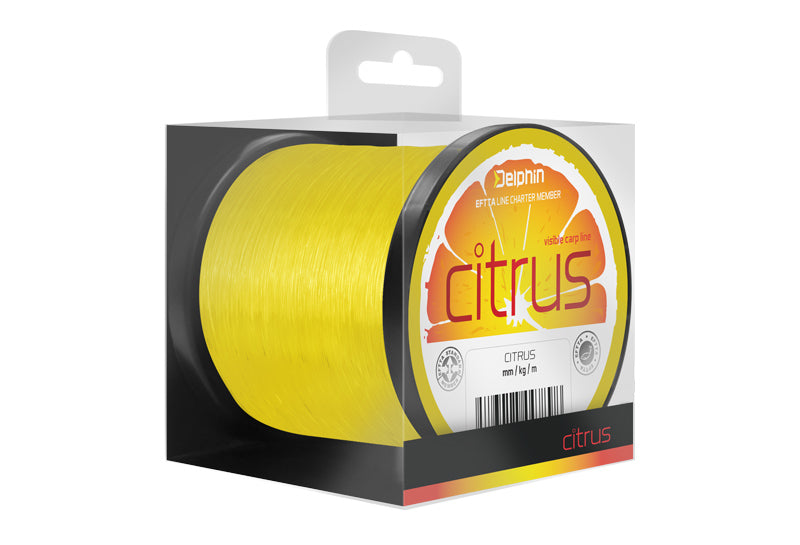 Delphin CITRUS / galben 0,25mm 5,0kg 600m