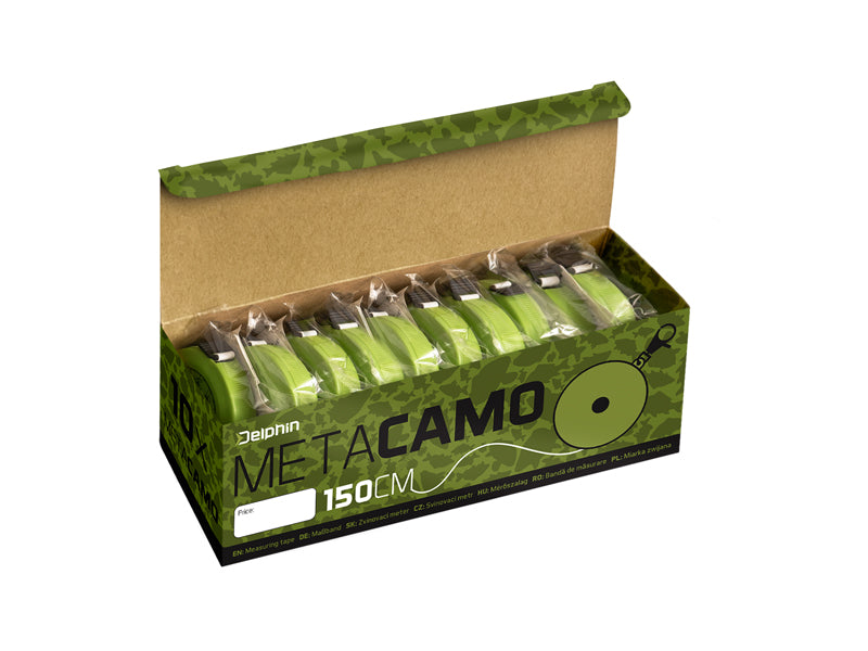 Bandă pentru măsurat capturi Delphin MeTa Camo 150cm