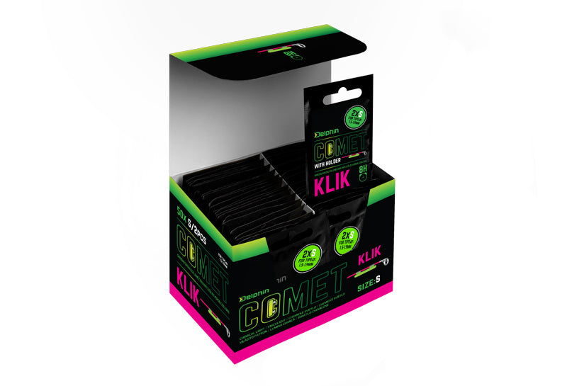 Starlight cu sistem fixare Delphin Comet KLIK / 2buc SS