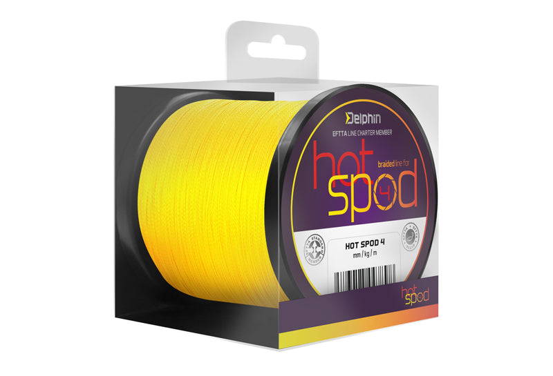 Delphin HotSPOD 4 / galben 0,14mm 9,1kg  300m