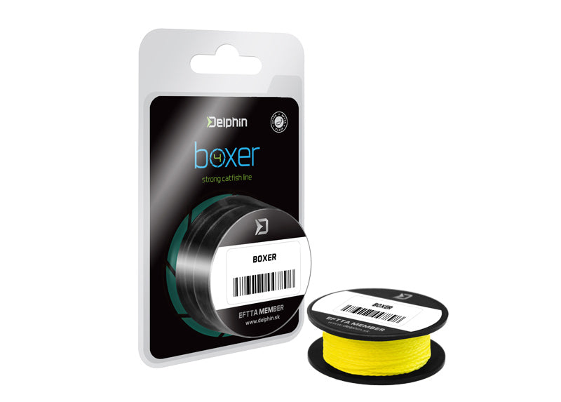 Delphin BOXER 4 / galben fluo 0,60mm 52,6kg   10m
