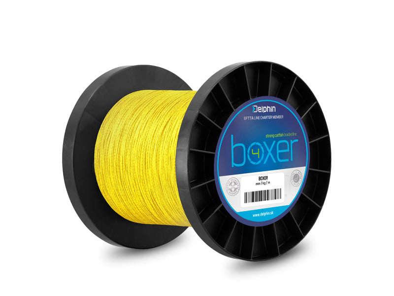 Delphin BOXER 4 / galben fluo 0,60mm 52,6kg  1100m