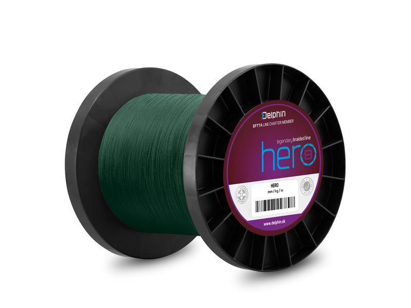 Delphin HERO 8 / verde 0,25mm 19,1kg  1000m