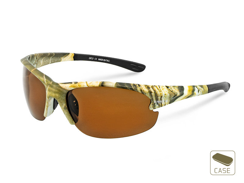 Ochelari de soare polarizați Delphin SG FOREST HF / Half FRAME